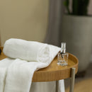 Kit Completo Raffah - 2 toalhas de Banho, 1 de Rosto e 1 de Piso Residêncial Branca