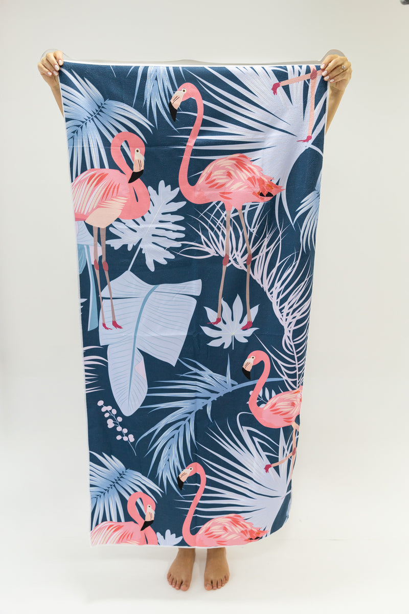 Toalha de Praia Flamingo