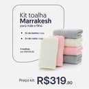 Jogo de Toalha Jedá - 2 Toalhas de Banho e 2 Toalhas de Rosto